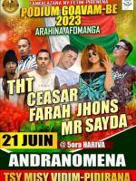 Podium goavam-be 2023 - THT , Ceasar , Farah John's , Mr Sayda - Andranomena