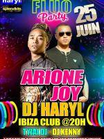 Arione Joy , DJ Haryl - Fluo party Showcase Ibiza Club Antaninarenina