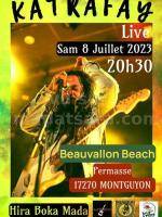 Katrafay Concert Beauvallon Beach