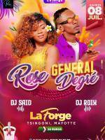 Rose & General Degre Showcase La Forge Mayotte