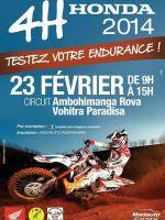 4H Honda 2014 à Ambohimanga Rova
