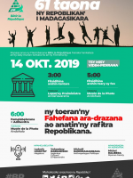 61 taona ny Repoblikan'i Madagasikara - Café Du Musée De La Photo Anjohy‍