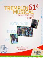 61è tremplin musical avec Kaiky, Sabôha Malandy, Welvi Waves à l'Alliance Française de Tamatave