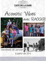 Acoustic vibes avec Raocky au Café de la Gare Soarano