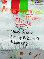 Angaredona 12è édition Clôture au American Center Tanombato avec Oazy Groov, Jimmy B ZaotÖ, Mpamanga
