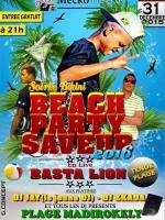 Beach Party Save Up 2016 - avec Basta Lion à la Plage Madirokely