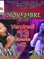 Bodo et Poon en concert au Trass - novembre en Duos