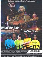 Cabaret concert Rock Roots avec Oazy Groove et Mafonjah au Ficus Nitida