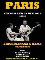 Dama & Erick Manana en concert à Paris