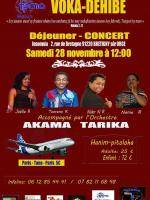 Déjeuner concert FPMA Voka-dehibe avec Joëlle R, Tearano, Nahr NR, Nanie à l'Insomnia
