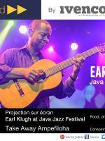 Projection Earl Klugh Java Jazz Festival take Away Ampefiloha