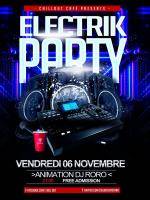 Electrik Party au Chillout Café Ambondrona