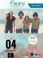 Faniry Quartet en concert à l'Alliance Française d'Antsirabe