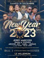 Jerry Marcoss, Wada, Yoongs, Arione Joy, Nael, Agrad Diner/Soirée dansant(e) Le Millenium Grigny