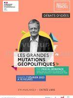 Les grandes mutations géopolitiques par Pascal Boniface  Conférence / Projection débat IFM - Institut Français de Madagascar