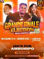 Grande finale élection beau couple Magneva, Judicael, Lidah Showcase JAO'S PUB