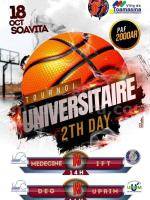 Tournoi universitaire 2th day