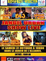 Jangil Urban Show live dans le jardin de l'Alliance française de Mahajanga