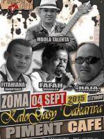 Kalo gasy takariva avec Mbola Talenta, Fitahiana, Fafah, et Haja au Piment Café