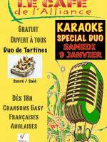 Karaoke special Duo au café de l'Alliance Antsirabe