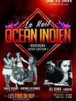 La nuit de l'Océan Indien à Auvergne avec Dj Dina et Larissa au Fous du Roy Vichy