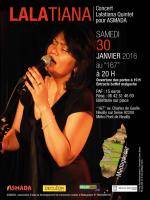 Lalatiana quintet - concert pour Asmada - au "167" Neuilly sur seine