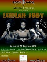 Lehilah Jby en concert à l'Alliance Française d'Andavamamba