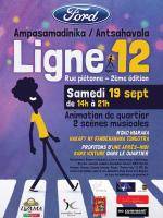 Ligne 12 Rue piétonne 2è édition Ampasamadinika - Antsahavola - Animation de quartier 2 scènes musicales