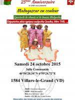 Madagascar en couleur - Spectacle de chants et de danses malgaches à la salle communale Villars-le-Grand