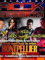 Malagasy Rock Session à Montpellier avec Jaers, Dekapy, Haja et Mahatsangy