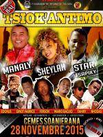Manaly, Sheylah, Star, Edorus, Ginot Fabrice, Ferson, Mario Badjo, ahiry et Nhodas - Tsiok'Antimo Grand Bal au CEMES Soanierana