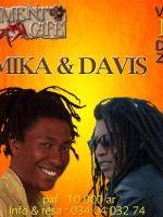 Mika & Davis - concert au Piment Café
