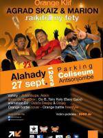 Orange klif avec Agrad Skaiz & Marion raikitra ny fety au Parking Coliseum Antsonjombe