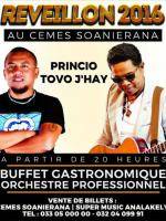 Princio et Tovo J'Hay au CEMES Soanierana - Reveillon 2016