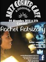 Rachel Ratsizafy en concert au Jazz Corner Café