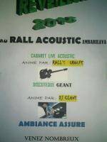 Réveillon 2015 au Rall acoustic Ambarilava