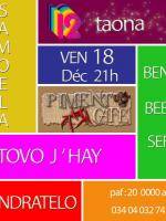 Samoela, Benny Bebey Sefo, Tovo J'hay, Randrantelo - 12 taona Piment Café