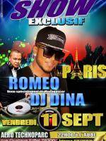Show exclusif de Romeo avec Dj Dina au Aero Technoparc Poissy