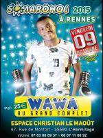 Somarôho 2015 à Rennes - Wawa au grand complet à l'espace Christian Le Maoût