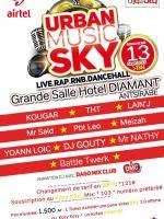 Urban Music SKY Live Rap, RNB, Dance hall à la Grande salle Hotel Diamant Antsirabe
