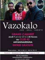 Vazokalo - jazz Soul Variété au Club 43 Antaninarenina