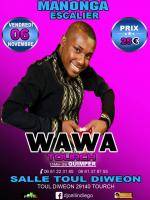 Wawa manonga escalier en concert à Tourch Salle Toul Diweon