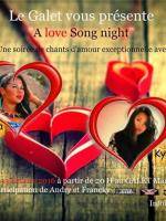 A love song night avec Mirana et Kymmie au Galet Manakambahiny