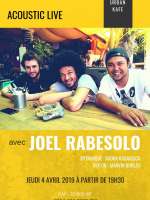 Acoustic live Joel Rabesolo‍ - Urban Café Antsahabe‍