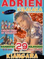 Adrien en concert Kianja EPP Kiangara