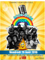Afon'dLOL tour - cabaret humouristique - Telozoro Andrefan'Ambohijanahary