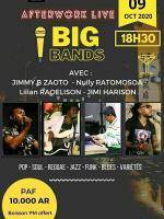 After work live big bands Jimmy B Zaoto, Nully, Jimmy Harison, Lilian Raoelison Karibotel Twenty Six 26