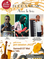 Afternoon Food & music avec Bim‍ , Harty Andriambelo‍ , Zo Tantely Ralaiarimino‍ - Home Cooking By-Pass‍