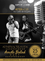 Afterwork by Café de la Gare Soarano‍ avec Anthony‍ & Tsilavina‍