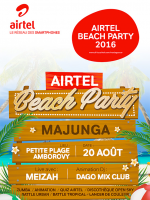Airtel beach party 2016 - Petite plage Amborovy Majunga